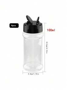 1-15pcs Spice Jar Set, Round Spice Cans, Kitchen Barbecue Spice Bottles, Spice Rack Storage Box, Kitchen Tools, Kitchen Accessories, Pour/Sift Shaker Lids, Suitable For Kitchen Storage, Outdoor Camping, Picnic, Barbecue - Multicolor - View 17