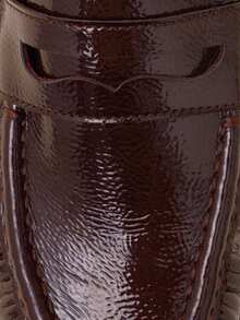 Nöista Retro British Loafers, Versatile And Comfortable Flat Shoes - Coffee Brown - View 11