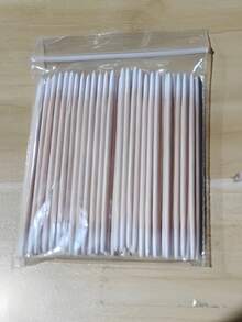 Mini Cotton Swabs Pointed Micro Applicator Disposable Double Headed For Makeup Mascara Removal Tattoo Cleaning Nails Personal Care Portable Soft Use - Multicolor - View 13