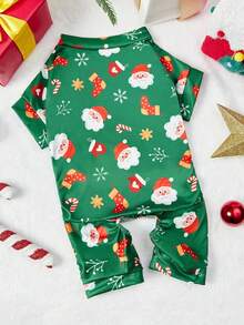 PETSIN Christmas Pajama Outfits Four-Legged Costumes For Corgi, English Bulldog, Pug, Teddy, Bichon, Schnauzer & Small Breeds - Multicolor - View 22