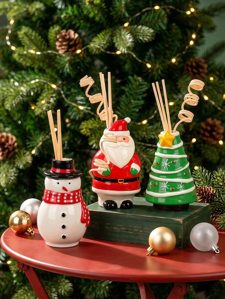 Joivida 280g Christmas Tree&Santa Claus& Christmas Snowman Air ...
