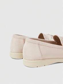 Sleekvia Fashion Commuter Versatile Women's Loafers Comfortable Breathable Shoes - Apricot - View 4