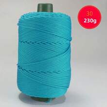 1Roll 230g /200m Colorful Twisted Braided Rope, Hollow Cord For DIY Craft, Handmade Bag, Drawstring Belt Accessories, Decorative Polypropylene Fiber String,Crochet Thread, Hand-Crocheted Bag Thread,Cushion ,Hat ,Modern Solid Color Polyamide DIY Yarn - multicolor - View 41