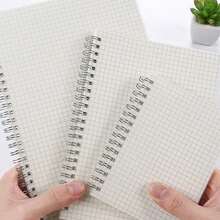 Spiral Grid Paper Notebook, Top-Line Installed Notebook, Grid Notebook, Shorthand Notebook, Memo Book, Grid Paper Suitable For Sketching, Drawing Office Supplies, Grid Notebook, High School Students, College Students, Study Notebook, Grid Paper - Multicolor - View 19