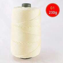 1Roll 230g /200m Colorful Twisted Braided Rope, Hollow Cord For DIY Craft, Handmade Bag, Drawstring Belt Accessories, Decorative Polypropylene Fiber String,Crochet Thread, Hand-Crocheted Bag Thread,Cushion ,Hat ,Modern Solid Color Polyamide DIY Yarn - multicolor - View 37