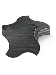 10/20片木紋磨砂自黏式地磚貼紙 30x30cm 泡棉地板貼 廚房防油 浴室翻新牆面裝飾 美式不規則造型家居改良 - 深灰色 - 查看 15