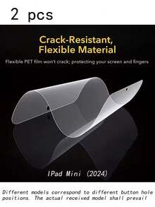 Two Pack Paper Touch Screen Protector Compatible With Apple Air 11/Mini (2024)/Mini 5/Mini 1/2/3 (7.9-Inch), Anti Glare, Anti Fingerprint, Easy To Install, With A Paper Like Smooth Touch And Scratch Resistant - 2pcs - View 9