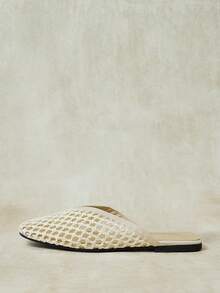 Styleloop Ladies, Willow Nails, Buckles, Flat Shoes. - Apricot - View 8