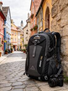 1PC/Baishky Alaska 40L Hiking Backpack, Waterproof Outdoor Travel Rucksack With Multiple Pockets & Adjustable Straps, Lightweight Camping Daypack For Men Women, Durable Mountain Trekking Gear For Adventure. - Multicolor - View 11