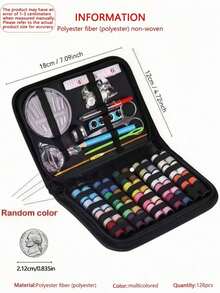 95 Sewing Kits (Random Colors) - Comprehensive Sewing Supplies And Accessories Set, Including 24 Colors Of Thread, Needles, Scissors, Buttons, Tape Measure, Seam Ripper, Etc. - Ideal For Minor Repairs, Emergency Fixes, Tailoring, - Multicolor - View 15