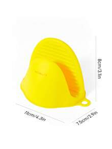 LOONEY TUNES X SHEIN Silicone Pot Holder  Silicone Oven Mitt - Yellow - View 6