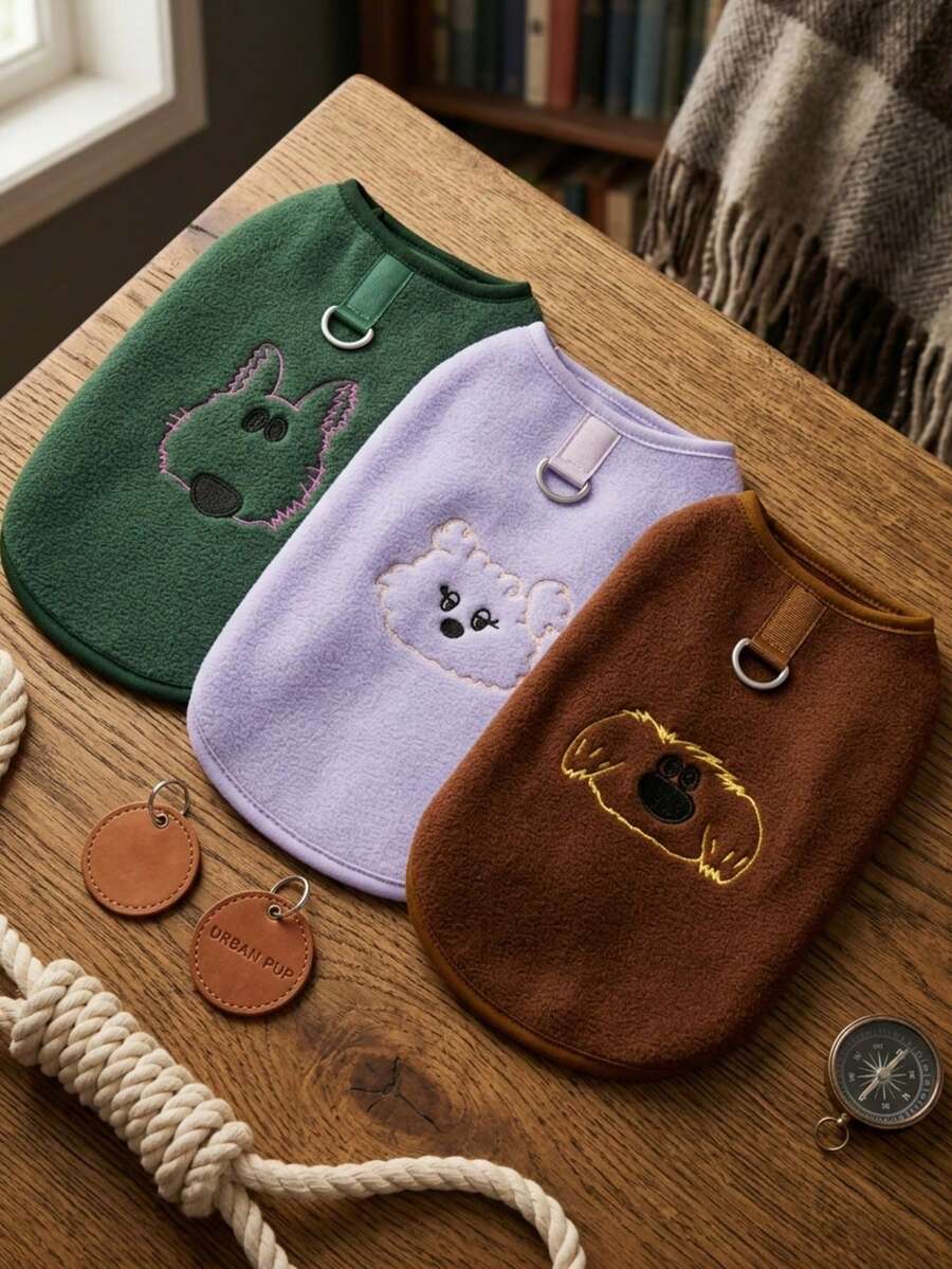 PETSIN Fall And Winter Pet Clothing, Dog Vests, Cat Costumes, Two ...