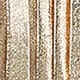 Gold pressed stripes