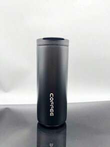 Double-Layer Stainless Steel Insulated Coffee/Water Tumbler Cup, Travel Mug With Thermal Keep Warm/Cool Function, Back To School - Multicolor - View 9