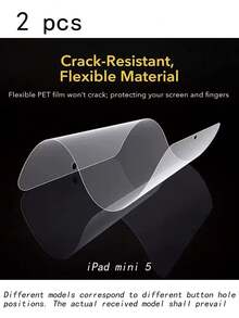 Two Pack Paper Touch Screen Protector Compatible With Apple Air 11/Mini (2024)/Mini 5/Mini 1/2/3 (7.9-Inch), Anti Glare, Anti Fingerprint, Easy To Install, With A Paper Like Smooth Touch And Scratch Resistant - 2pcs - View 7