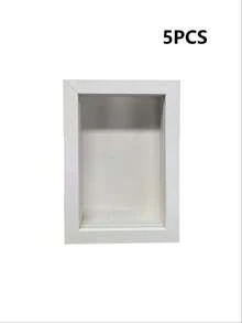 1/2/5 Pieces Shadow Box Frame 4 * 6 Inches, Small Wooden Photo Frame For Displaying Souvenirs, Depth 1.2 Inches, Suitable For Wall Decor, Stickers, Dried Flowers, Handmade Crafts, Cups, Photos, Mother'S Day And Father'S Day Gifts - Multicolor - View 9