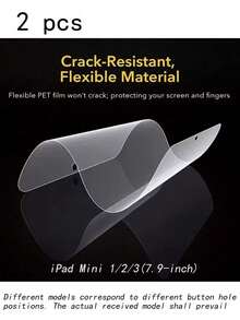 Two Pack Paper Touch Screen Protector Compatible With Apple Air 11/Mini (2024)/Mini 5/Mini 1/2/3 (7.9-Inch), Anti Glare, Anti Fingerprint, Easy To Install, With A Paper Like Smooth Touch And Scratch Resistant - 2pcs - View 13