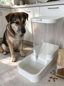 1 Convenient And Stylish Automatic Pet Feeder, Suitable For Indoor Dogs/Cats. A Large Capacity Pet Feeder, Easy To Clean And Refill, Is An Ideal Pet Feeding Accessory For Travel And Outdoor Use. - Multicolor - View 4