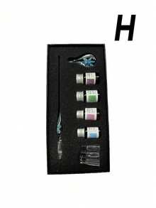 Internet Popular Glass Dip Pen For Students, Crystal Pen, Business Gift, Sample Pen, School Activities Award, Birthday Gift Back To School - Multicolor - View 26