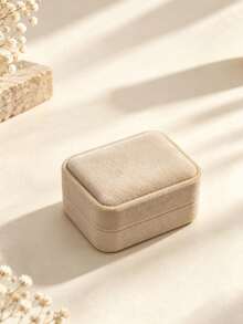 Haus Hana Velvet Mini Ring Box, Premium Portable Travel Jewelry Box, Anti-Tarnish Storage Case For Jewelry - Multicolor - View 8