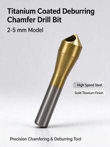 Titanium Coated Step Drill Bit, Hex Shank Multi‑Size Hole Opener, High‑Speed Steel Portable Hardware Tool For Steel, Aluminum, Wood, Plastic, Wear‑Resistant Drill Bit For Electric Drill DIY Projects - A - View 11