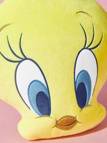 LOONEY TUNES X SHEIN 1Pc Cute Cartoon-Shaped Decorative Throw Pillow, Can Be Used With Sofa, Car - Yellow - View 6