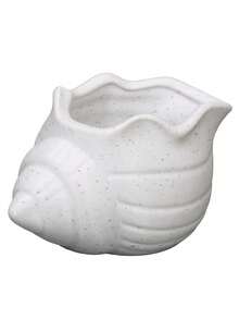 Drainage Hole Breathable Anti Overflow Cute Conch Shaped Flower Pot Indoor Green Plant Container For Office Desktop Home Decor Planting Supplies - conch - View 8