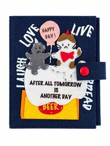 Joivida Portable Non-Woven Photo Album, DIY Ledger, Fun Cartoon Small Card Photo Storage Card Book, Suitable For Family And School Travel, Multi-Functional Photo Storage Notebook For All Seasons, Holiday And Birthday Gifts - multicolor - View 15