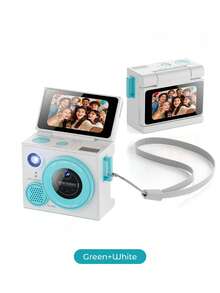 JMMO Mini Digital Camera Necklace, Thumb Camera, Portable Keychain Camera With Flip Screen, HD Camera For Selfie, Video Recording - View 11