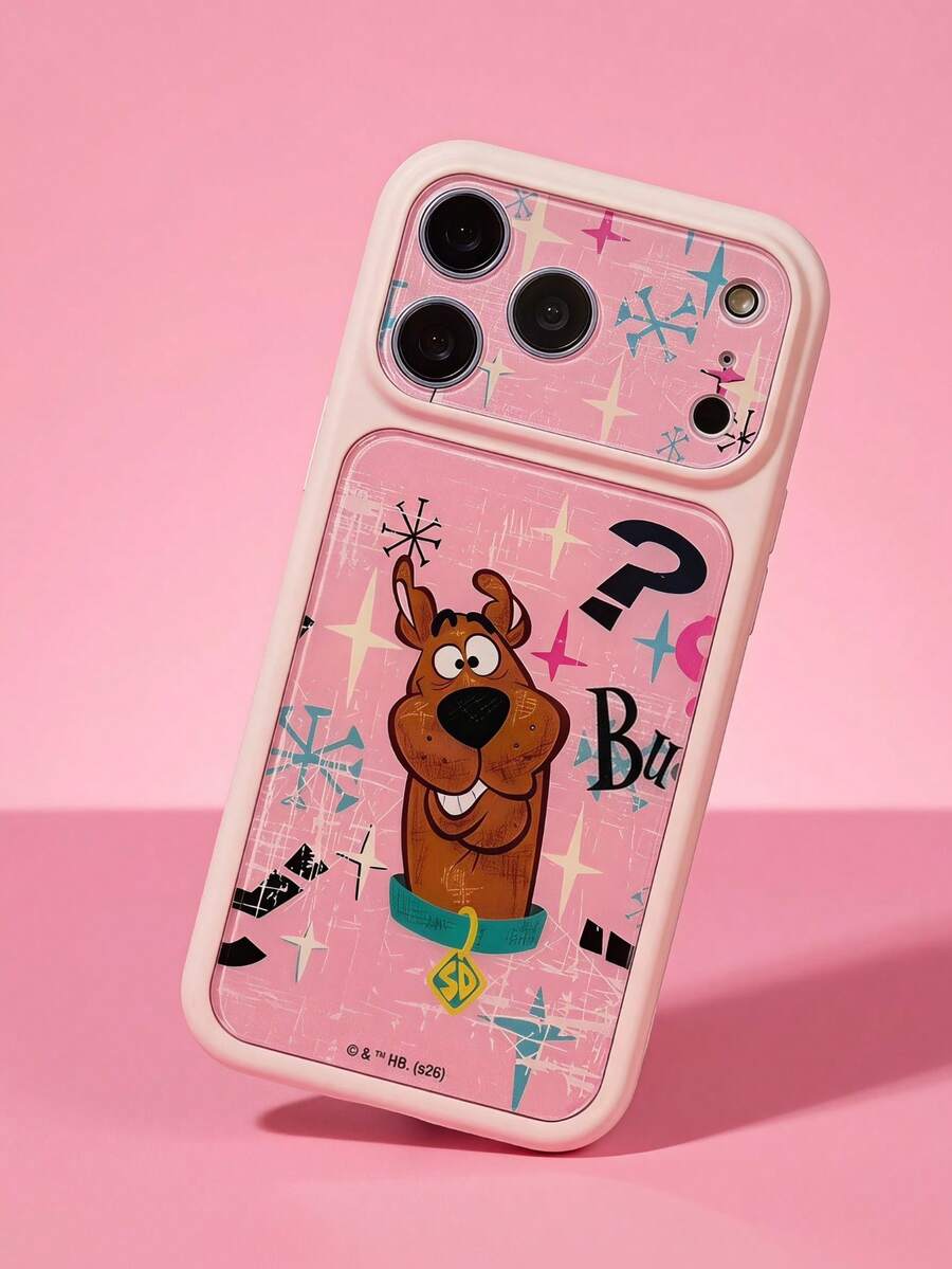 ShellaStory SCOOBY-DOO X SHEIN A Stylish, High-End Printed Pattern Protective Phone Case Design, Perfect Compatible With Iphone – A Cute, Fashionable, And Sophisticated Phone Case. - Multicolor - View 1