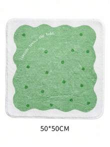 Joivida Soft Plush Wavy‑Edge Seat Cushion Features Lovely Polka‑Dot Patterns, Offering Soft Padded Support For Sitting. It Fits Office Chairs, Dining Stools And Study Desks, Bringing Cozy Comfort For Long‑Time Seating In Home And Workspace. - multicolor - View 24