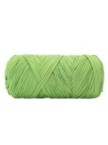 1pc 200g Premium T-Shirt Yarn, Stretchy Soft Polyester Cord Knitting Thread, Crochet Yarn For DIY Handmade Bags Baskets Blankets Mats Slippers Cushions Dolls, Multicolor Craft Supply - Multicolor - View 11