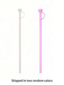 1pc Replacement 12 Inch Long Silicone Straw With Straw Cover,Compatible With 40 Oz 30 Oz Cup Tumbler,Reusable Silicone Straw - Multicolor - View 11