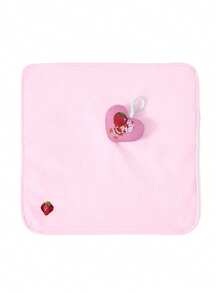 Strawberry Shortcake X SHEIN Three-Dimensional Cartoon Hanging Hand Towel - Pink - View 6