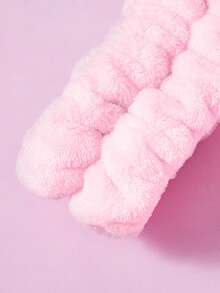 Strawberry Shortcake X SHEIN 1Pc Plush Elastic Hair Band, Home And Bathroom Decoration - Strawberry Doll - View 5