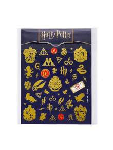 HARRY POTTER X SHEIN ملصق أظافر لطيف، ملصق مائي متعدد الاستخدامات مناسب للمانيكير وزجاجات المياه والقرطاسية ودفاتر الملاحظات DIY - متعدد الألوان - مشاهدة 6