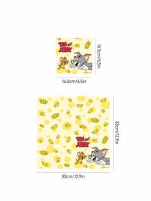 TOM & JERRY X SHEIN 紙巾 - 多色 - 查看 3