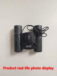 1 Piece Outdoor Portable Adult Binoculars, High-Definition Long-Range Binoculars, Durable Prism Professional Binoculars, Suitable For Concerts, Concerts, Bird Watching, Hunting, - Black - View 3