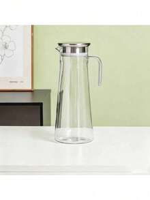 1 chiếc bình đựng nước acrylic/bình đựng nước trái cây nhựa, phù hợp để phục vụ nước trái cây, đồ uống và nước lạnh, có nắp và tay cầm - Nhiều màu - Xem 9