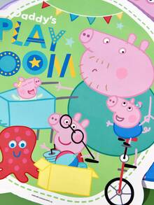 Peppa Pig X SHEIN Cartoon Stickers, Suitable For Water Bottles, Mobile Phones, Protective Cases, Laptops, Skateboards, Refrigerators, Etc., Gifts - Peppa Pig - View 4