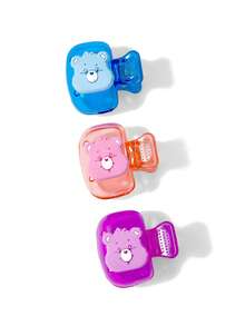 SHEIN X Care Bears Travel Toothbrush Storage Clip, Portable Toothbrush Head Protective Cover - Multicolor - View 3