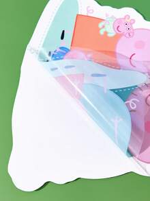 Peppa Pig X SHEIN Cartoon Stickers, Suitable For Water Bottles, Mobile Phones, Protective Cases, Laptops, Skateboards, Refrigerators, Etc., Gifts - Peppa Pig - View 5