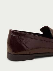 Nöista Retro British Loafers, Versatile And Comfortable Flat Shoes - Coffee Brown - View 9