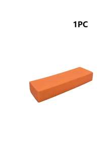 1 Piece Of Easy-To-Use Rubber Scale Removal Eraser For Removing Rust And Stains From Bathtubs And Glass, A Home Cleaning Tool For Stoves And Pots, - Orange - View 10