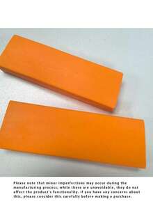 1 Piece Of Easy-To-Use Rubber Scale Removal Eraser For Removing Rust And Stains From Bathtubs And Glass, A Home Cleaning Tool For Stoves And Pots, - Orange - View 8