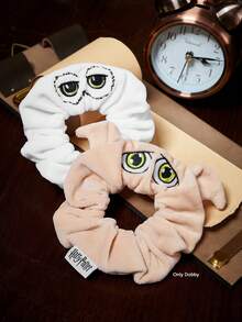 HARRY POTTER X SHEIN 1 Cartoon Pattern Hair Band, Suitable For Daily Wear, Hair Rope, - Beige - View 5