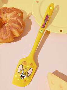 TOM & JERRY X SHEIN Silicone Scraper Spatula Cream Cake - Burnt Orange - View 1