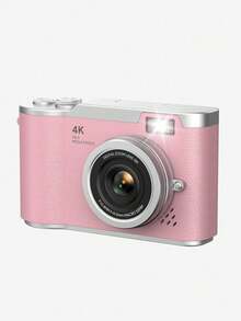 Teckwe 4K Digital Camera, CCD Camera, Vlogging Camera For Vieo, Auto Focus 48MP Face Detection, Flip Screen, 8X Digital Zoom, Point & Shoot Camera, Gift For Beginners, Travel, Family Christmas Halloween - View 10