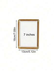1Pc Plastic Picture-Photo-Frame Vertical-Horizontal Tabletop Display Wall Mount For Home Decor Or Office Desk Family ,Table Decor, Dorm Essentials, Graduation Gift, Wedding Essentials - Section A - View 13