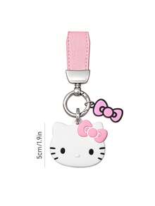 HELLO KITTY AND FRIENDS | SHEIN بطانية مفتاح من البولي فينيل كلوريد سلسلة KT - وردي - مشاهدة 3